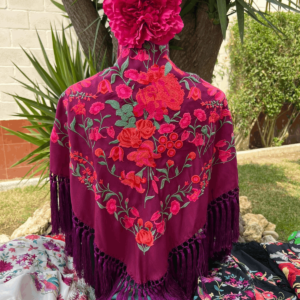 mantoncillo de seda, berenjena