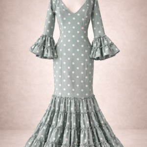 traje de flamenca canastero