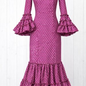 traje de flamenca, canastero buganvilla talla 36